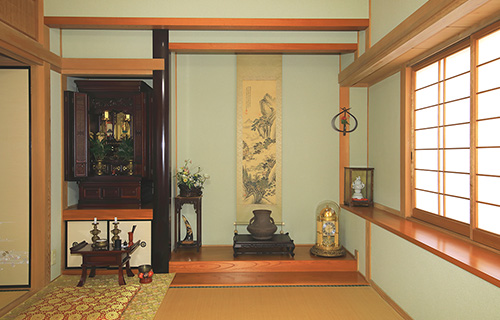 お仏壇はどこに安置すればいい？